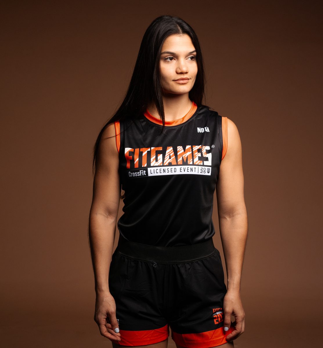Short Naranja Femenino — foto 1 de 2